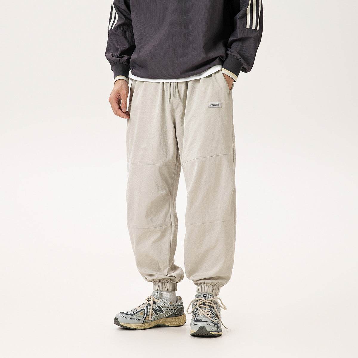 Quick-drying Loose Straight Casual Jogger Pants - Mubimart