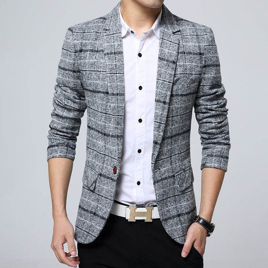 Men's casual blazer - Mubimart