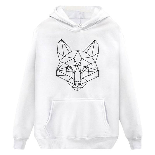 Hooded pullover sweater - Mubimart