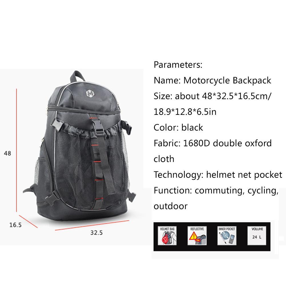 Motorrad-Rucksack, Fahrer-Rucksack, Rucksack, Fahrer