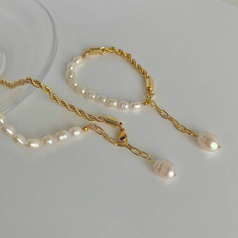 Design Stitching Personalized Clavicle Chain Necklace Women - Mubimart