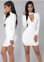 EBay fast selling, European, American, bursting, V collar, cocktail dresses and dress sexy dresses - Mubimart -  