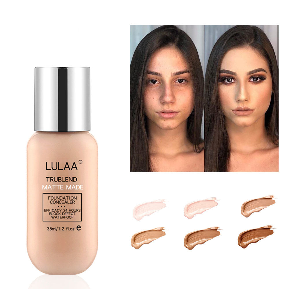 35ML liquid foundation waterproof - Mubimart - Foundation 