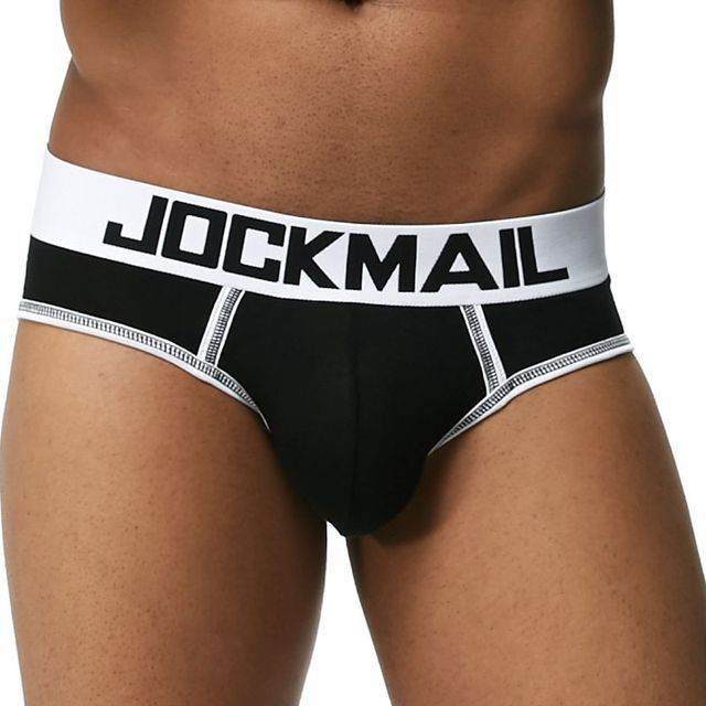 Men Underwear Briefs U Convex Big Pouch Jockstrap - Mubimart