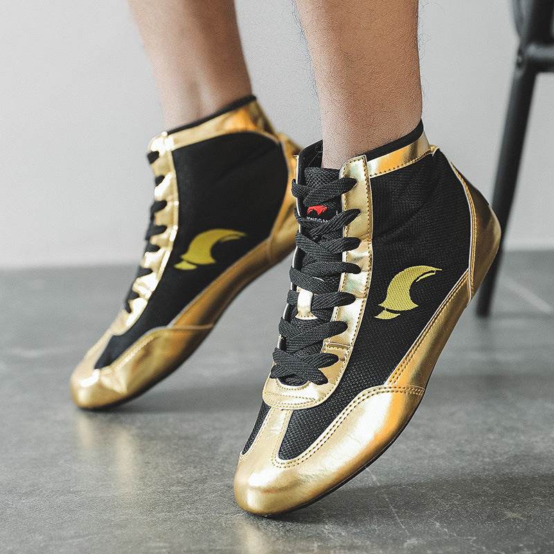 Wrestling Shoes Men And Women Training Boxing Shoe - Mubimart