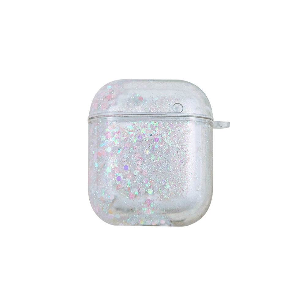Bluetooth Liquid Quicksand Earphone Case Protection - Mubimart