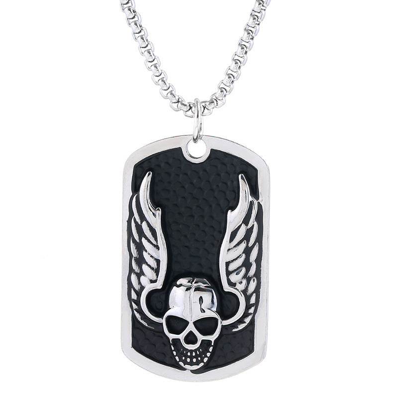 Korean Style Necklace Men Pendant Trendy - Mubimart
