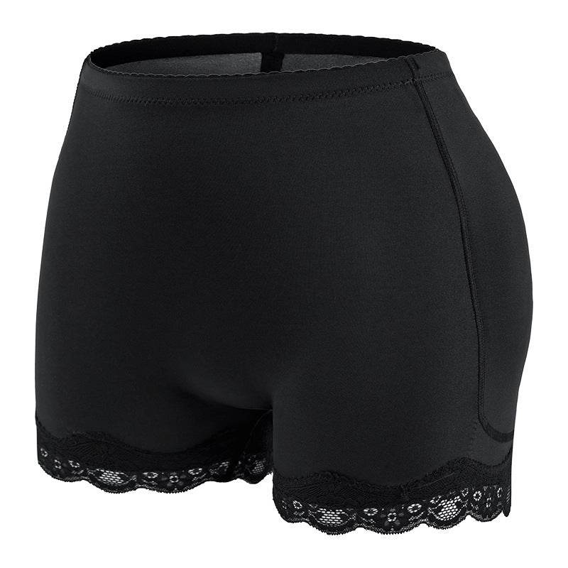 Lace Tie Belt Hip Pad Corset Body Shaper Panties - Mubimart