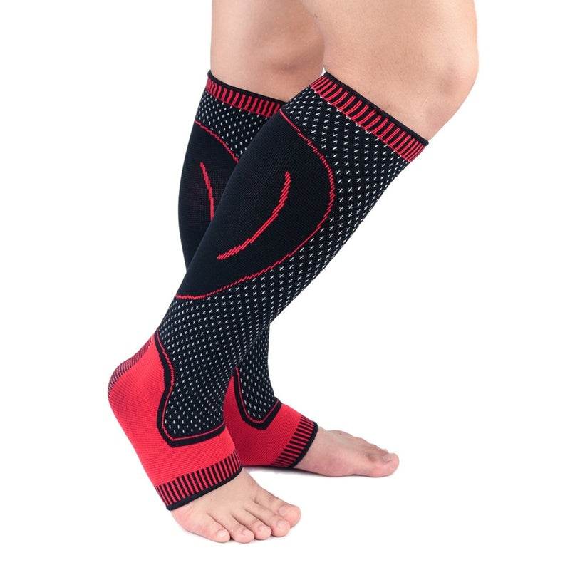 Calf knitted breathable compression socks - Mubimart