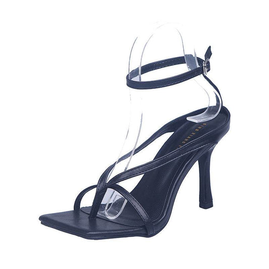 Summer flat strap sandals - Mubimart