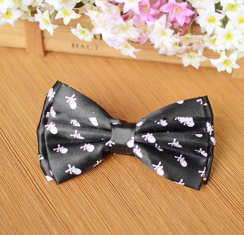 Men's Bow Tie Banquet Performance Matching Bow Tie - Mubimart