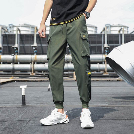 Harlan's ankle-length cargo pants - Mubimart