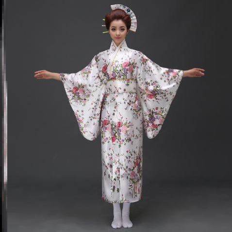 Japanese God Girl Kimono Female Formal Dress - Mubimart
