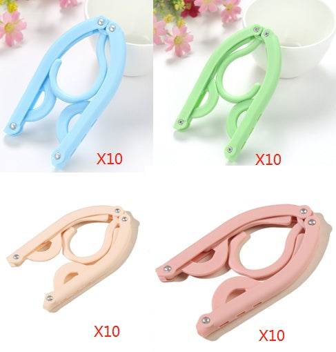 Multi-function travel folding hanger - Mubimart