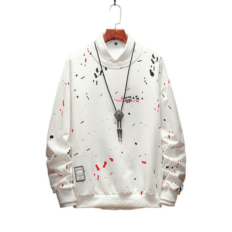 neue Trend Manner Hoodies Casual Solide Splice - Mubimart