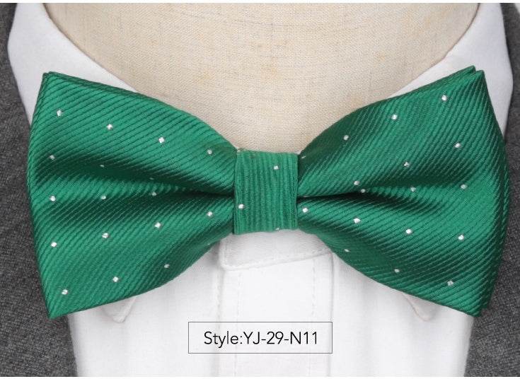 Men's Bow Ties Groom's Groomsmen Highlights - Mubimart