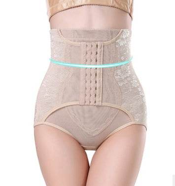 Plus Size High Waist Trainer Tummy Control Shaper - Mubimart