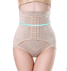 Plus Size High Waist Trainer Tummy Control Shaper - Mubimart - Waist Shaper 