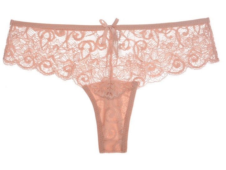 Woman Sexy Lace Thong - Mubimart -  