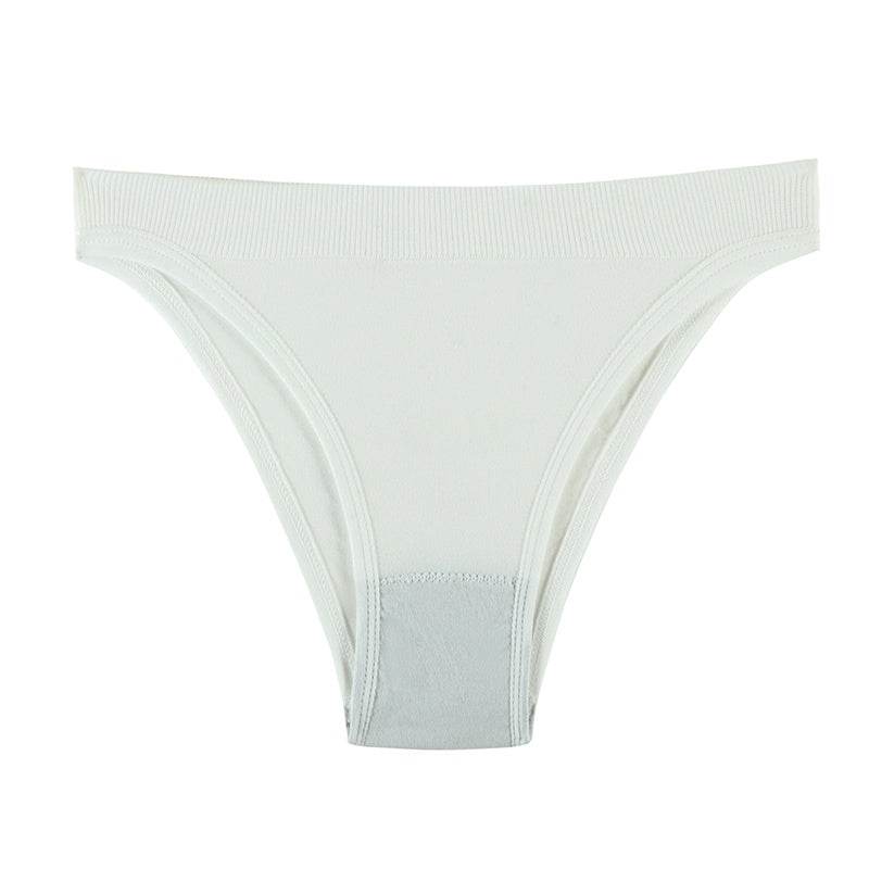 Women Panties Seamless Briefs Female Underwear Low Rise Unde - Mubimart