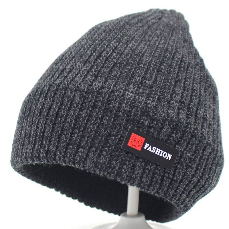 Men And Women Can Wear Fashion Letter Knitted Hats - Mubimart