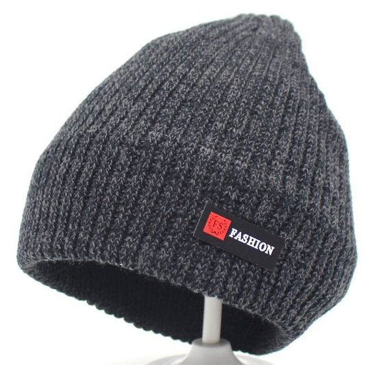 Men And Women Can Wear Fashion Letter Knitted Hats - Mubimart
