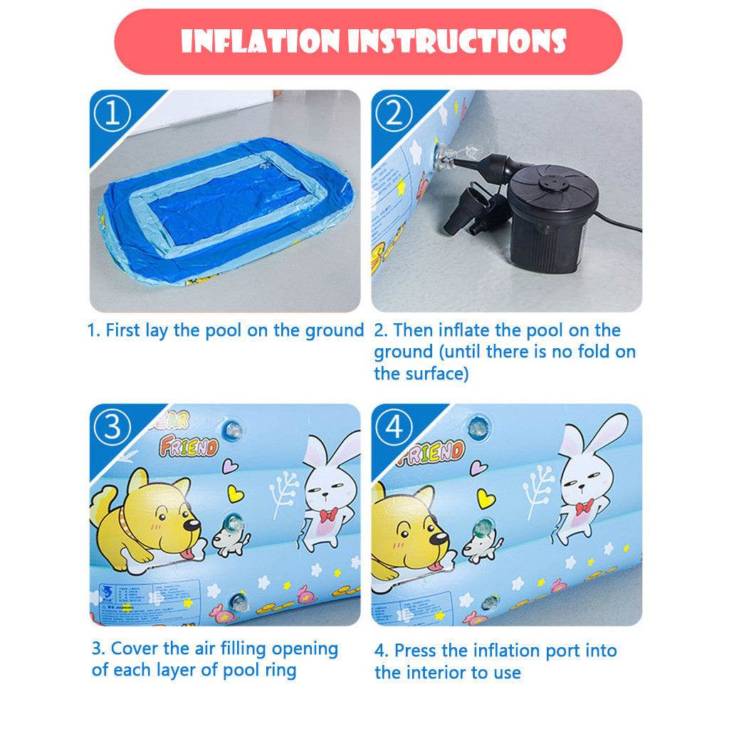 PVC Inflatable pool - Mubimart