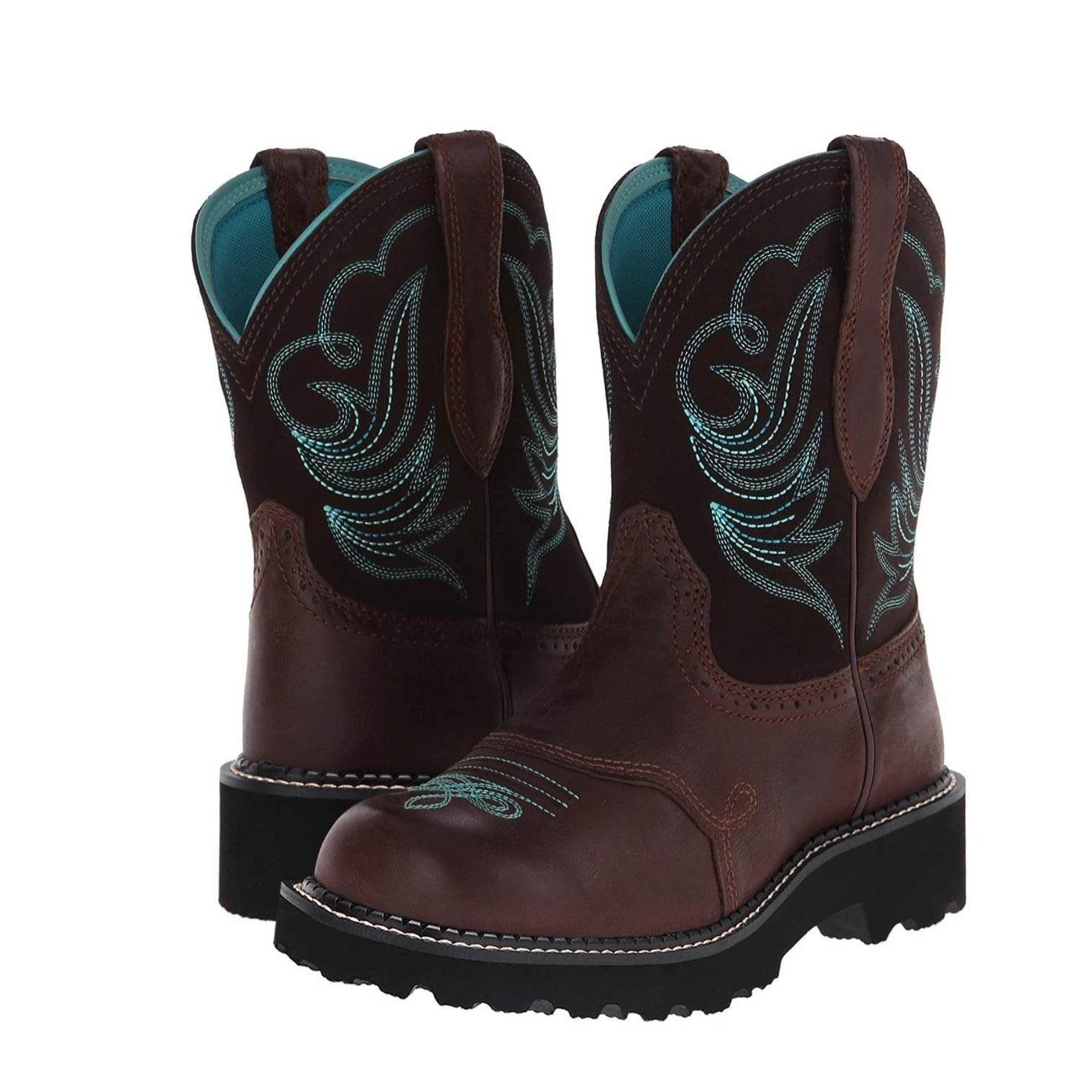 Embroidered Women Cowboy Boot Autumn And Winter Women's Mid Boots - Mubimart