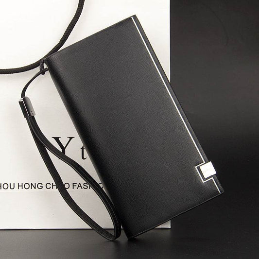 The new baellerry multifunctional hand bag Mens Long Wallet boy Bag Wallet - Mubimart