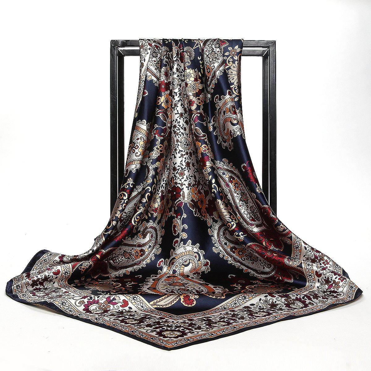 Women's chain bag scarf scarves - Mubimart