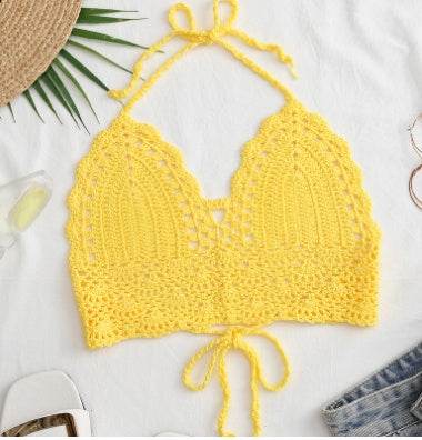 Hand crocheted bikini - Mubimart