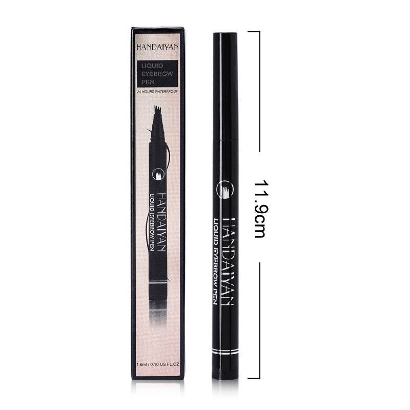 Four-head Eyebrow Pencil Liquid Eyebrow Pencil Tattoo Eyebrow Pencil Eyebrow Pencil 4-head Eyebrow Pencil Four-jaw Eyebrow Pencil - Mubimart
