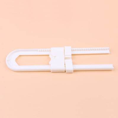 N Cross Border U Shaped Cabinet Door Lock Cabinet Lock Baby Safety Lock Child Safety Protection Baby Door Lock 001 - Mubimart