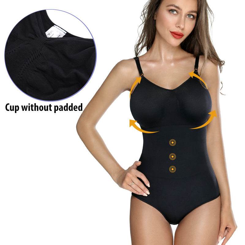 Women Bodysuit Waist Trainer Tummy Shaper Shapewear Girdle - Mubimart