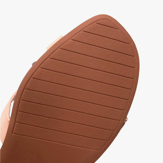 Flat bottom sandals - Mubimart