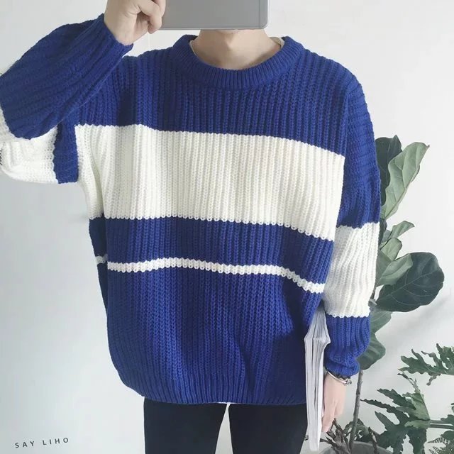 Retro pullover sweater