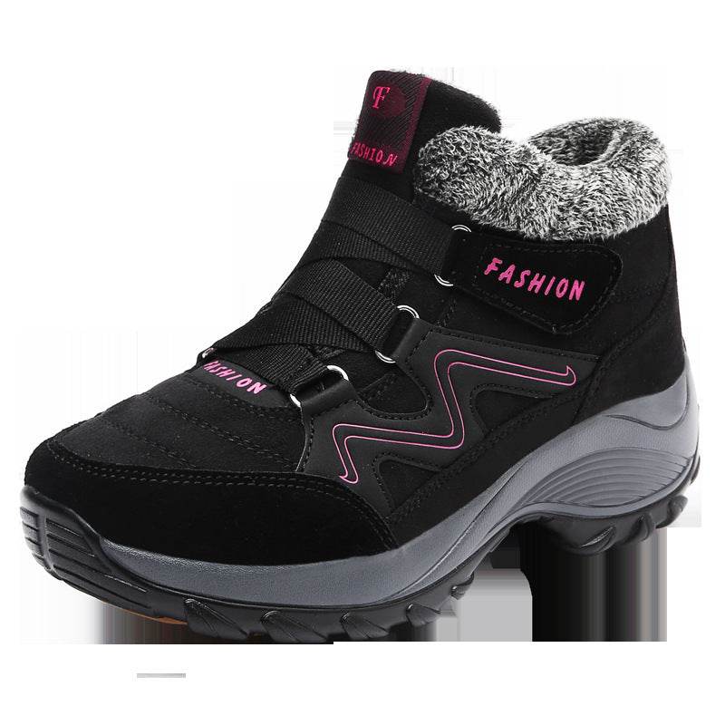Hiking Shoes For Women Real Leather Non-Slip Outdoor Hiking Boots Trekking Shoes Waterproof Sport Sneakers Camping Sport Shoes - Mubimart