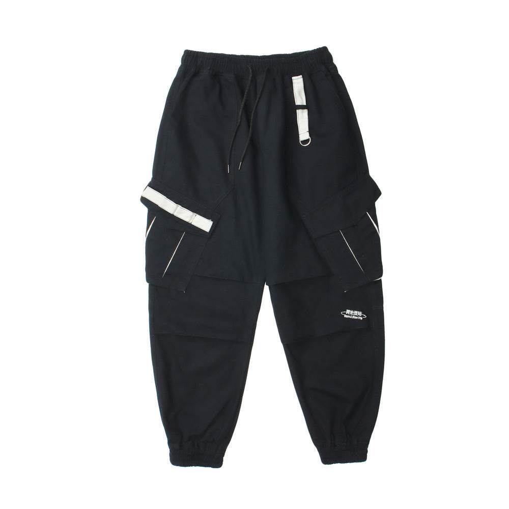 Military Cargo Jogger Pants Men's Fashionable Pocket Pleated - Mubimart