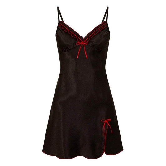 Sling Nightdress Women's Lace Home Pajamas Nightwear - Mubimart