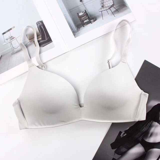 Students' non-wireless seamless bra - Mubimart -  