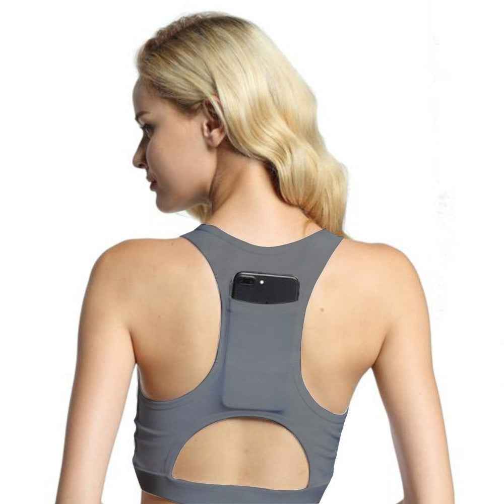 Shockproof sports bra - Mubimart -  