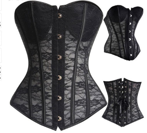 Steampunk Corset - Mubimart -  