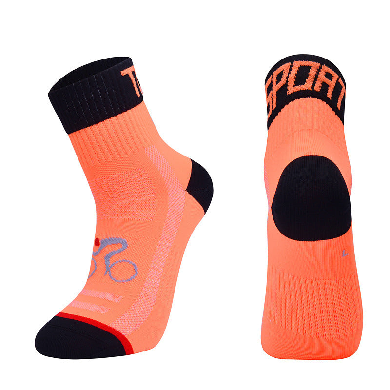 Professional outdoor cycling socks Running socks - Mubimart -  