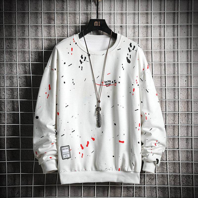 neue Trend Manner Hoodies Casual Solide Splice - Mubimart