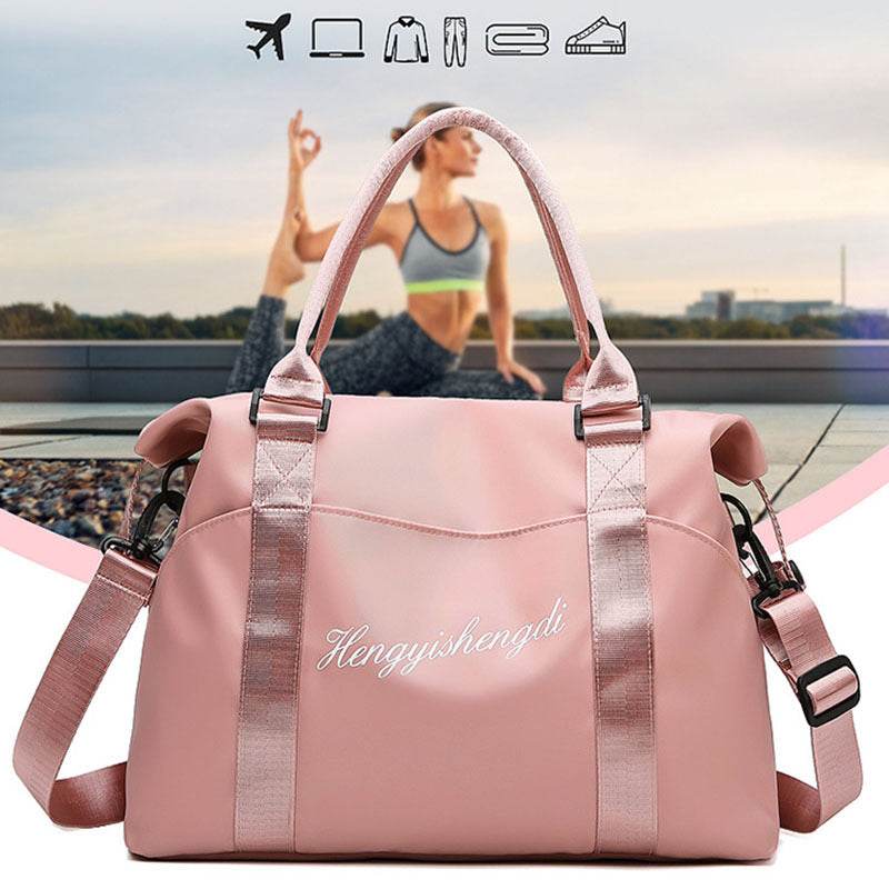 Fitness Sports Bag Travel Duffel Shoulder Bag - Mubimart