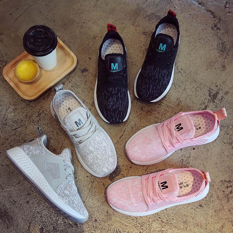 Sports casual shoes flat women shoes - Mubimart