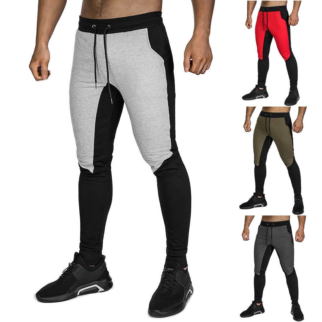 Men's Sweatpants Sports Pants Small Sweatpants Long Pants - Mubimart