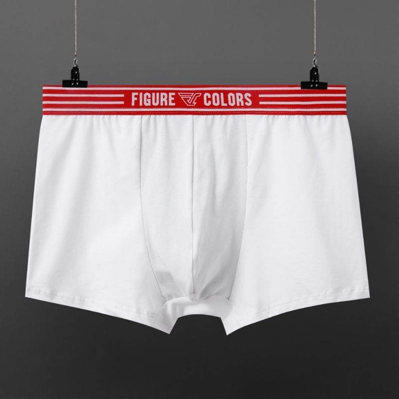 Men's Boxers Cotton Breathable Low Waist - Mubimart