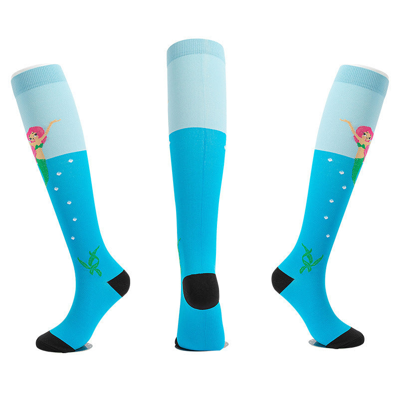 Compression socks elastic sports socks - Mubimart -  