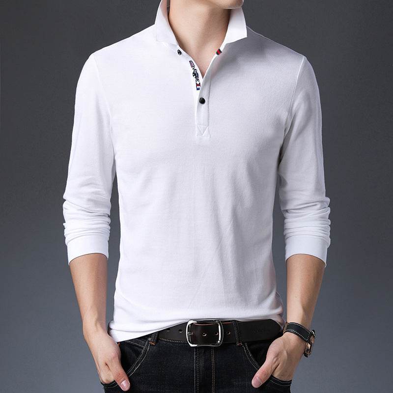 Middle-aged POLO shirt - Mubimart